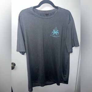Stretchy Tropical Graphic Tee